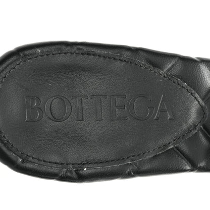 Bottega Veneta Lambskin Weaving Effect Amy Sandals 38.5 Black 8 of 8
