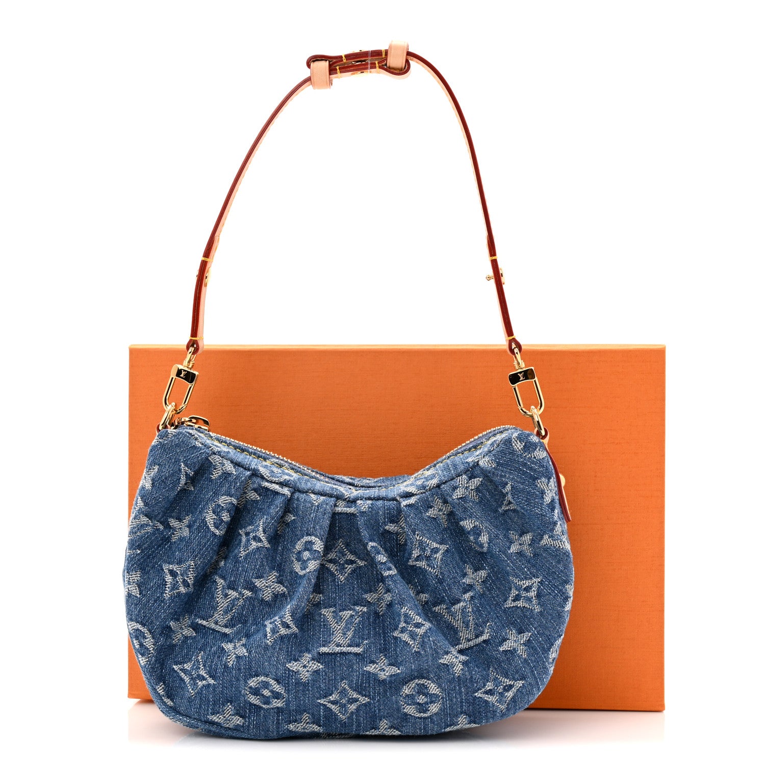 Louis Vuitton Monogram Denim Pochette Valley Blue 10 of 10