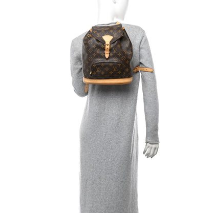 Louis Vuitton Monogram Montsouris MM Backpack 2 of 11