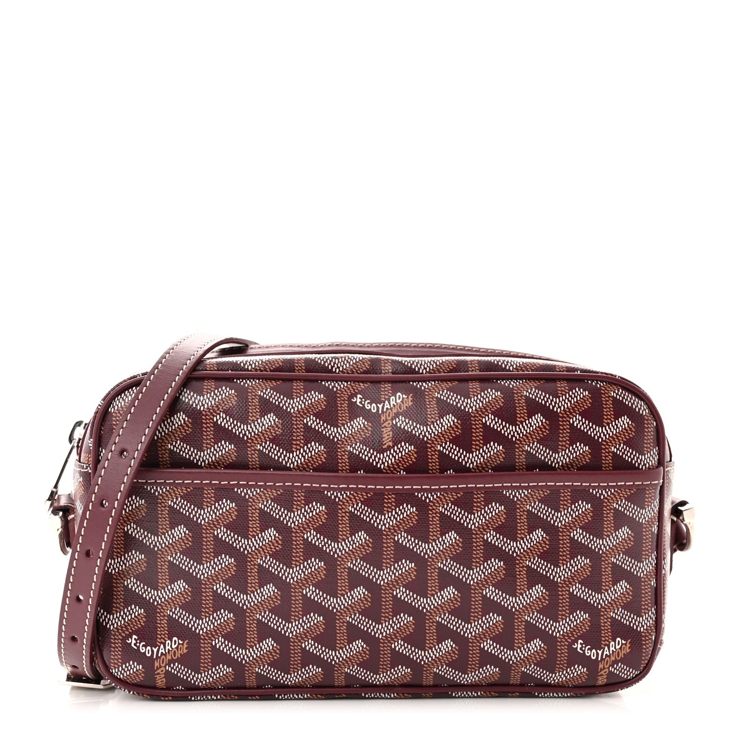 Goyardine Sac Cap Vert Burgundy