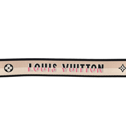 Louis Vuitton Jacquard Speedy Bandouliere 20 Shoulder Strap Black 5 of 6