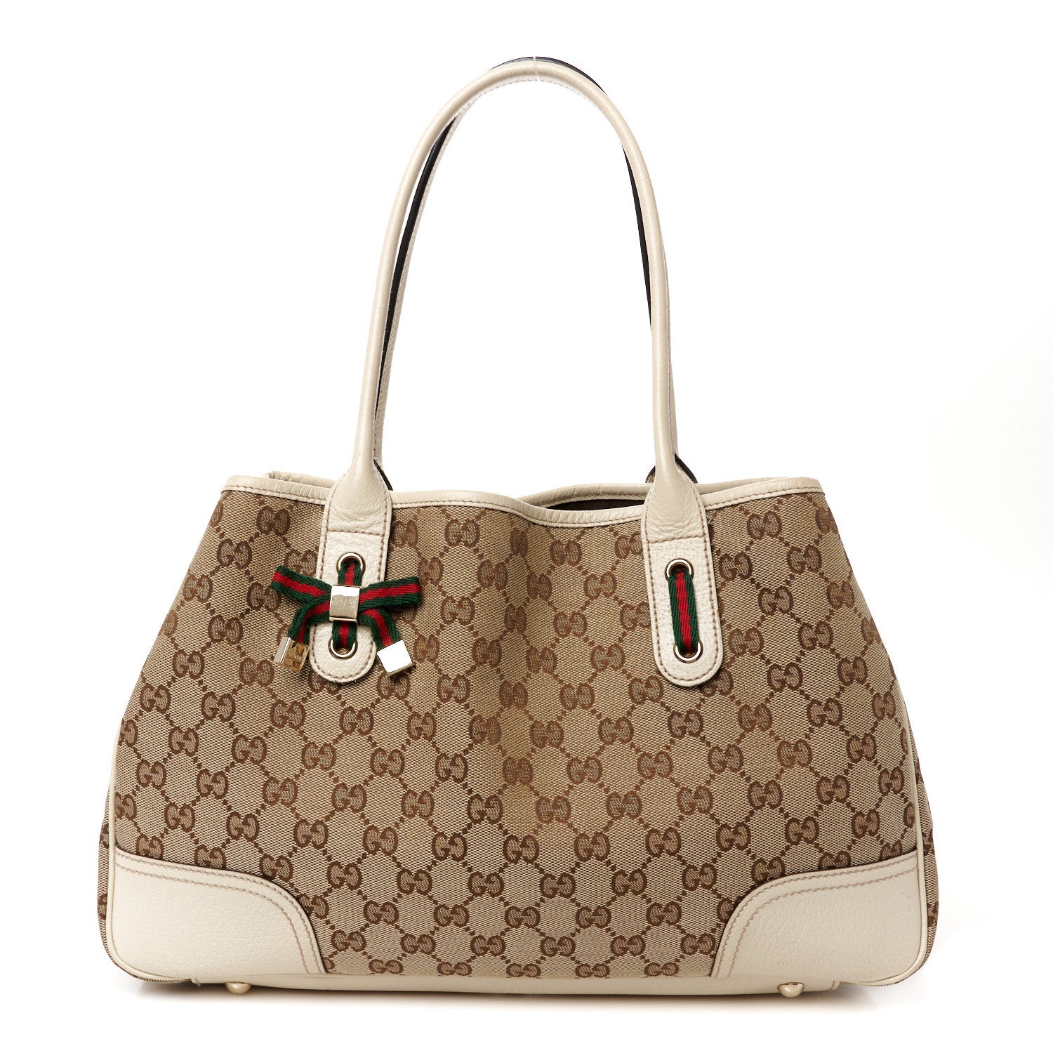 Gucci Monogram Medium Princy Tote Off White 1 of 13