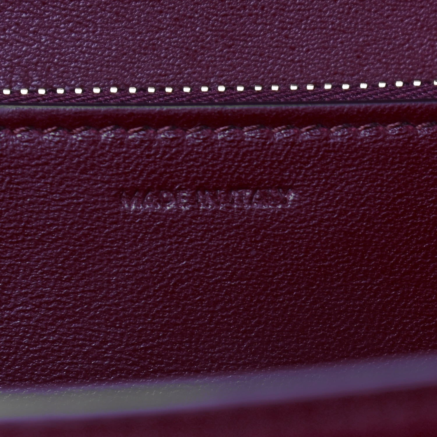 Celine Box Calfskin Medium Classic Box Flap Bag Burgundy 6 of 9
