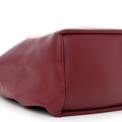 Loewe Buttery Nappa Lambskin Medium Squeeze Bag Dark Burgundy 8 of 10