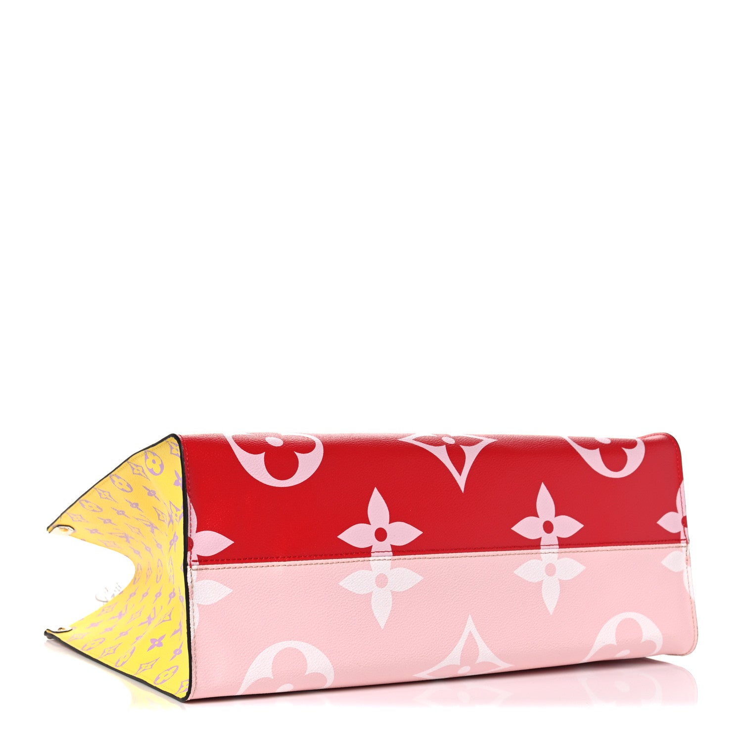 Louis Vuitton Monogram Giant Onthego GM Rouge Rose 4 of 9