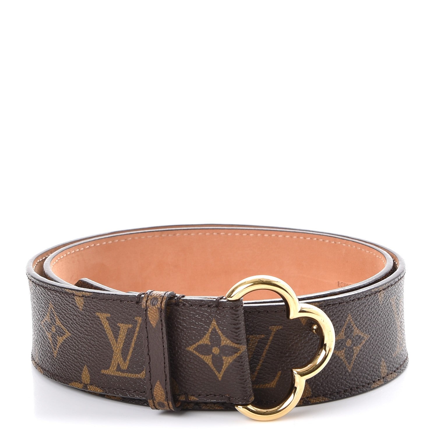 Louis Vuitton Monogram 40mm Fleur Belt 85 34 1 of 11