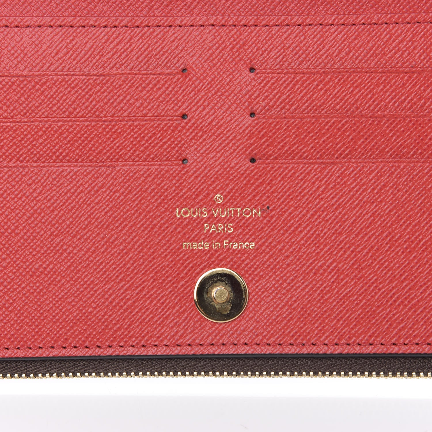 Louis Vuitton Monogram Adele Wallet Coquelicot 6 of 7