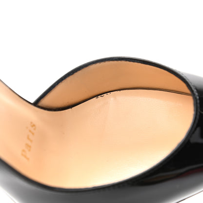 Christian Louboutin Patent Iriza 100 Pumps 35.5 Black 11 of 11