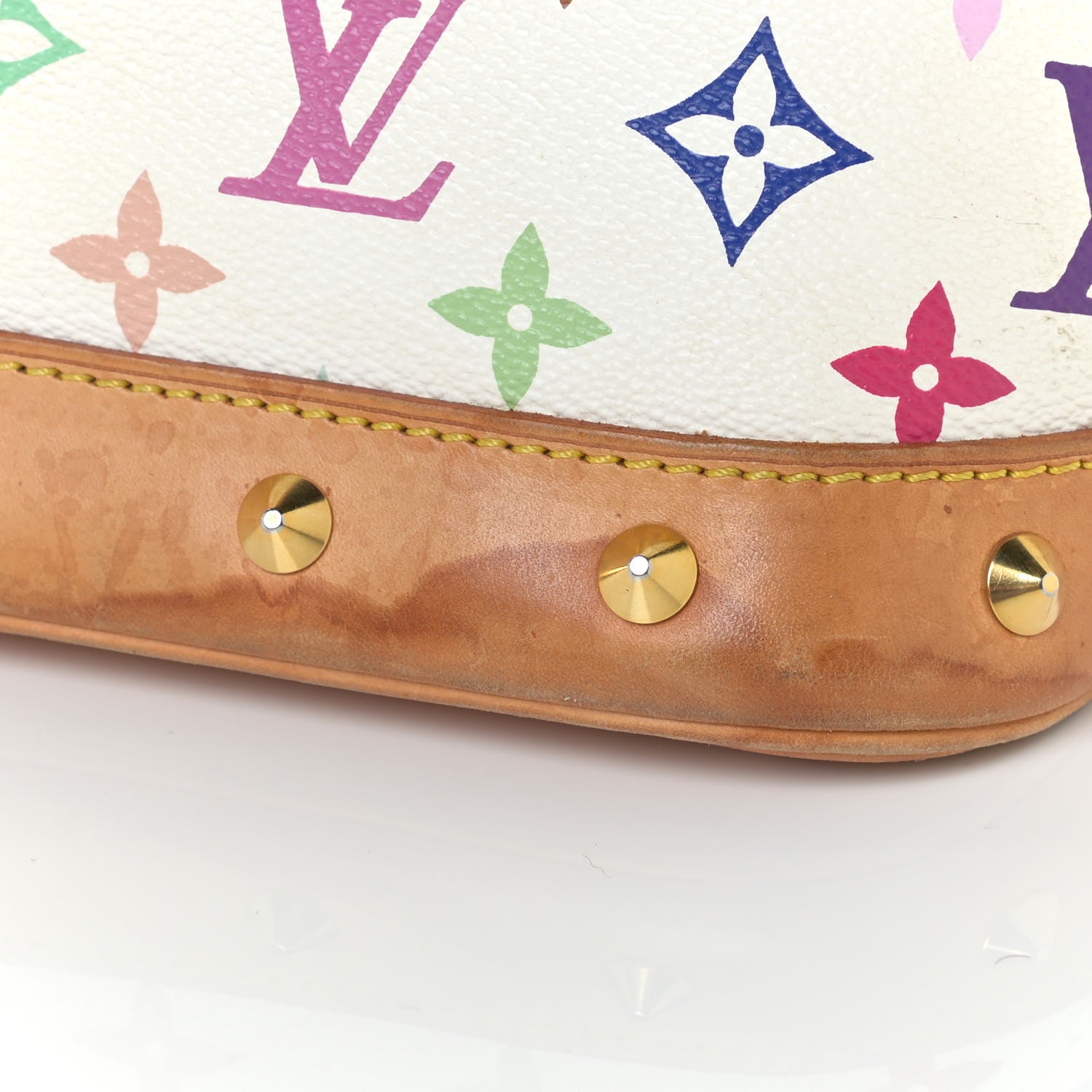 Louis Vuitton Monogram Multicolor Alma White 19 of 19