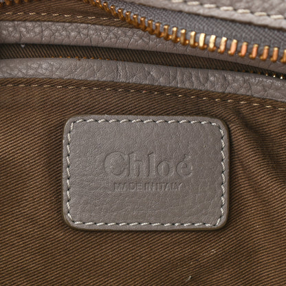 Chloe Calfskin Medium Marcie Satchel Cashmere Grey 6 of 11