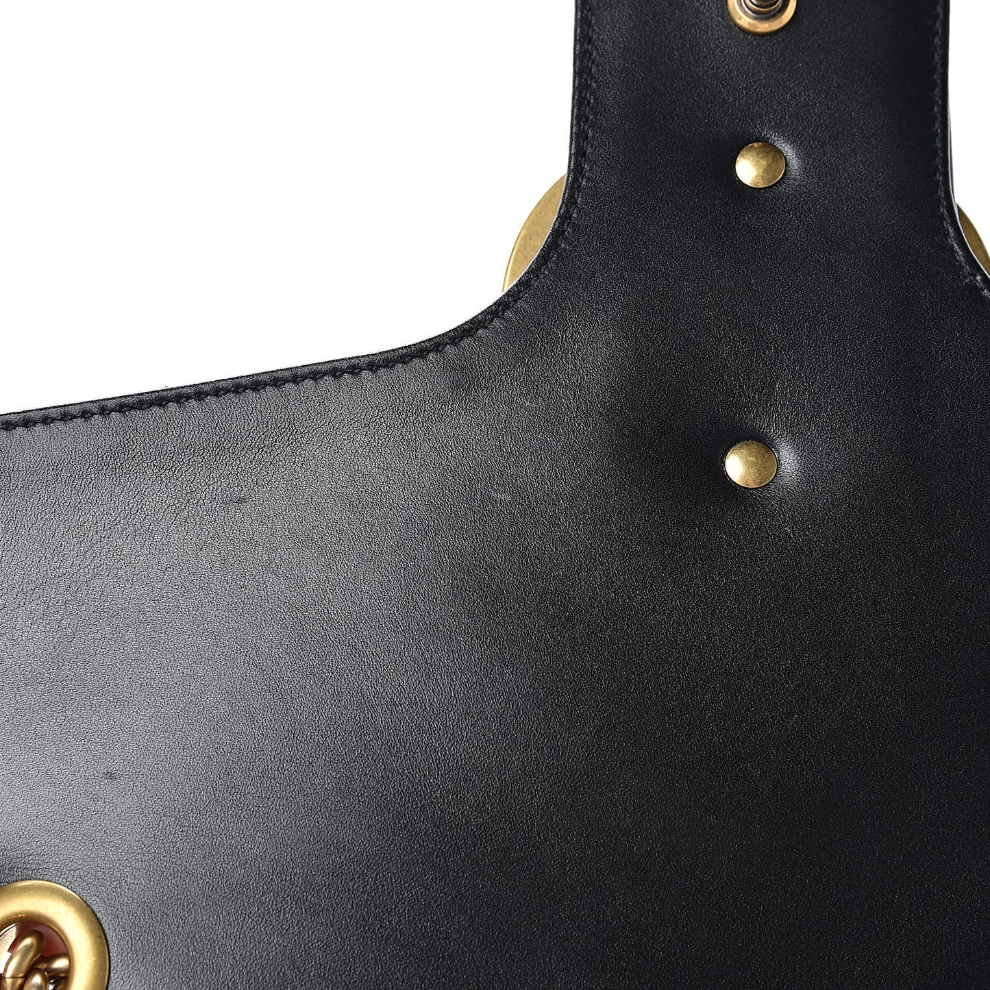 Calfskin Matelasse Medium GG Marmont Shoulder Bag Black