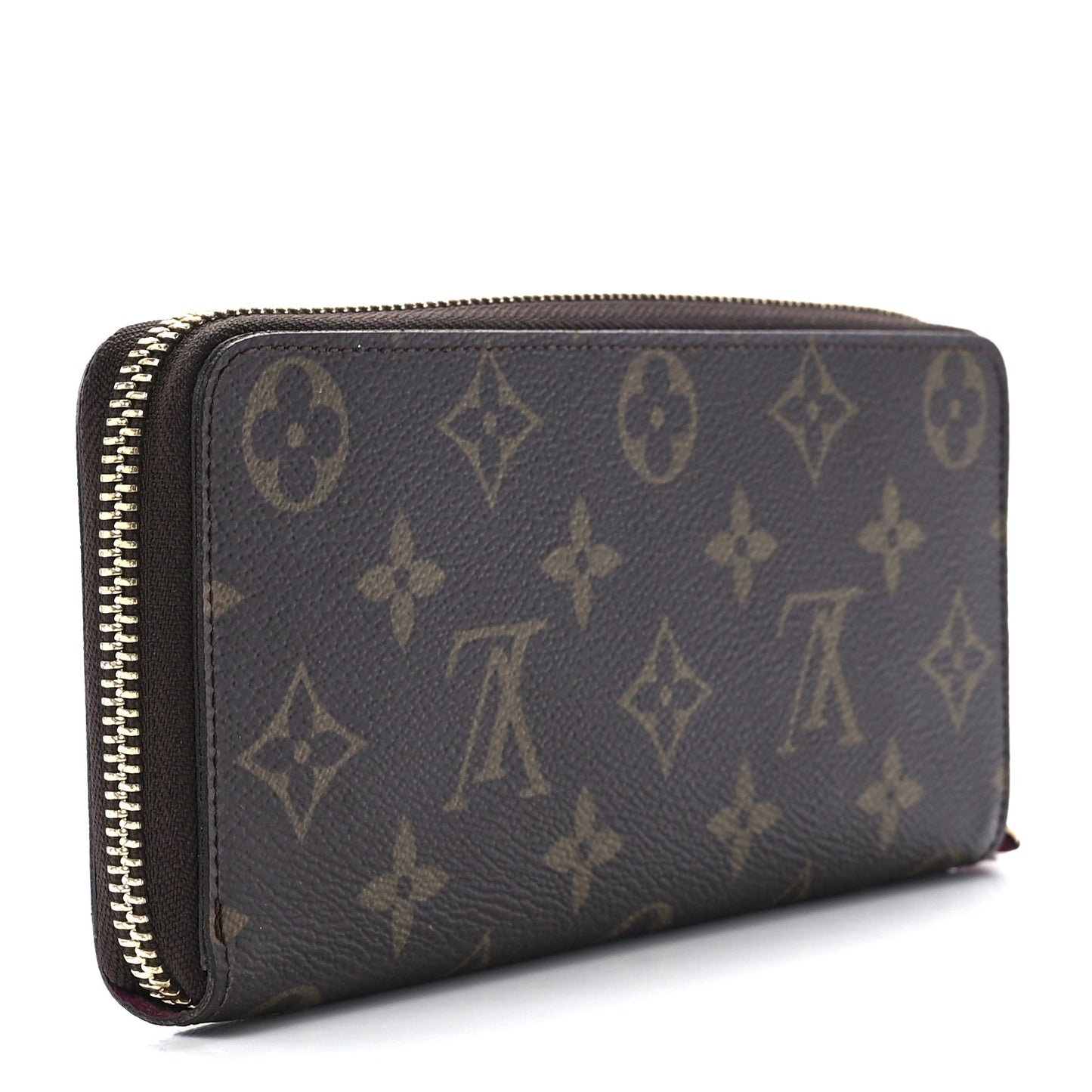 Monogram Clemence Wallet Fuchsia