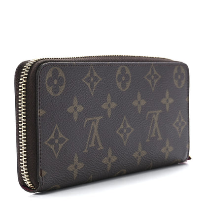 Louis Vuitton Monogram Clemence Wallet Fuchsia 3 of 11