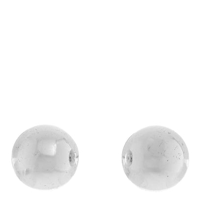 Tiffany Sterling Silver 10mm HardWear Ball Earrings 1 of 6