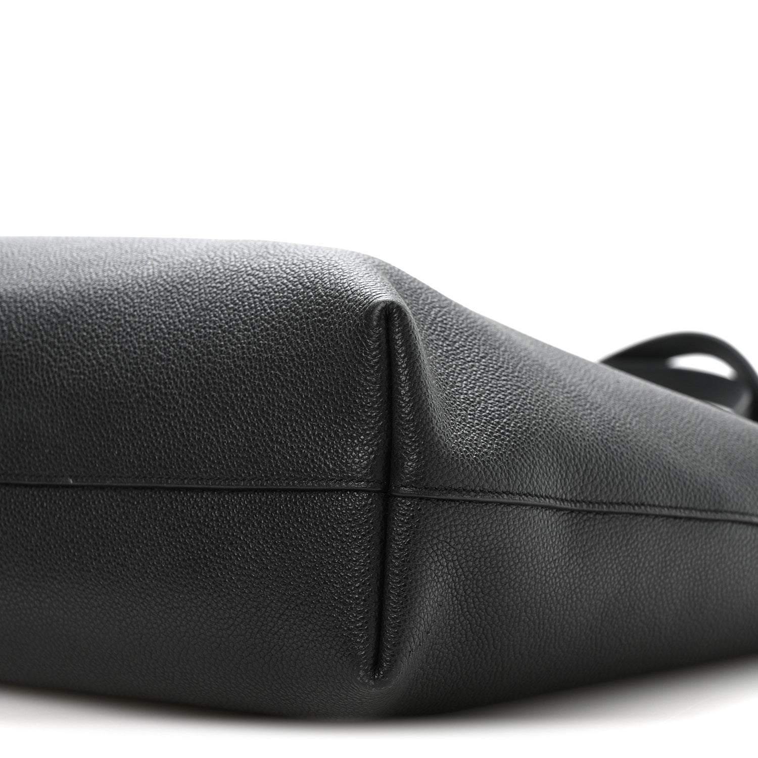 Saint Laurent Calfskin Large Shopping Tote Black 11 of 11