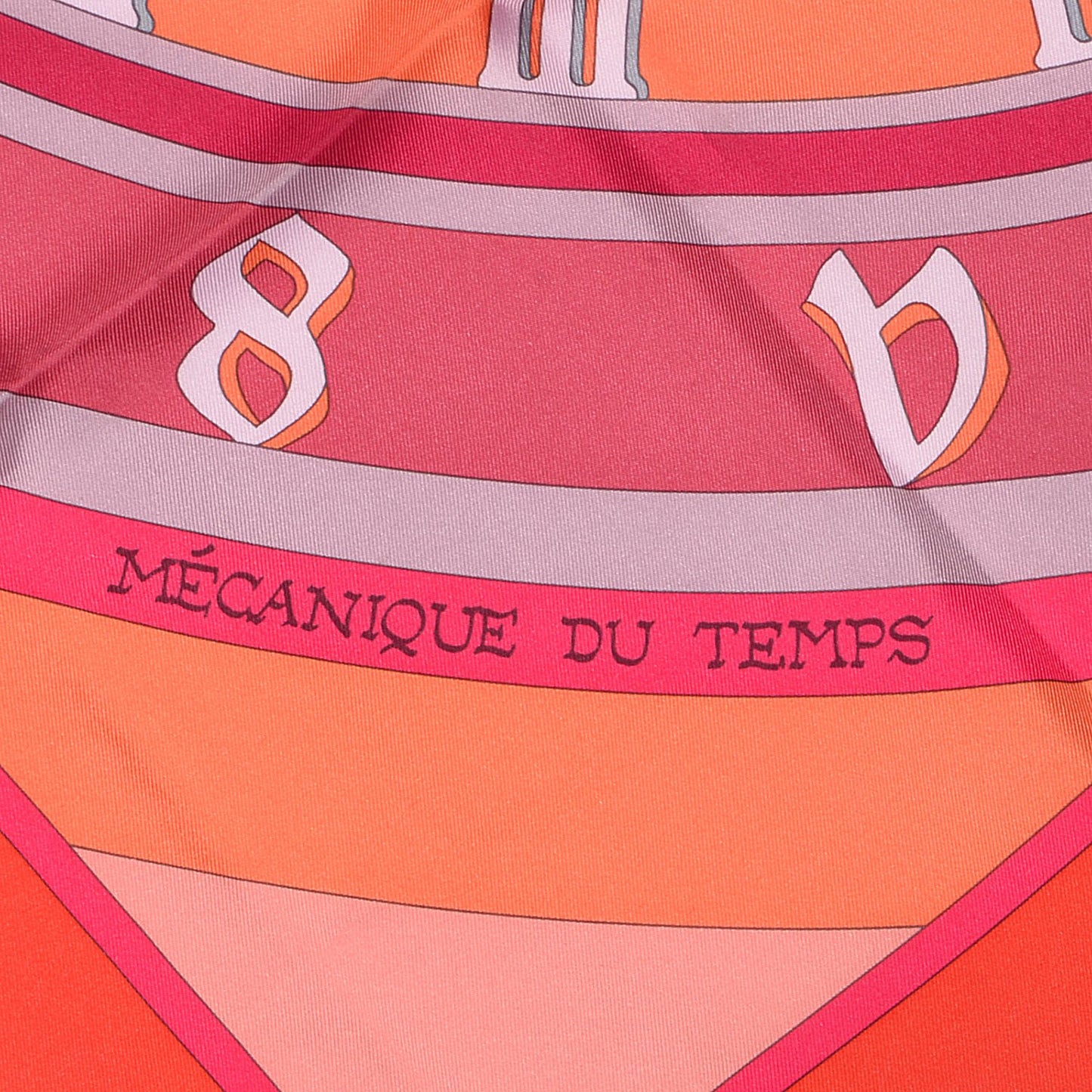 Silk Mecanique Du Temps Scarf 90