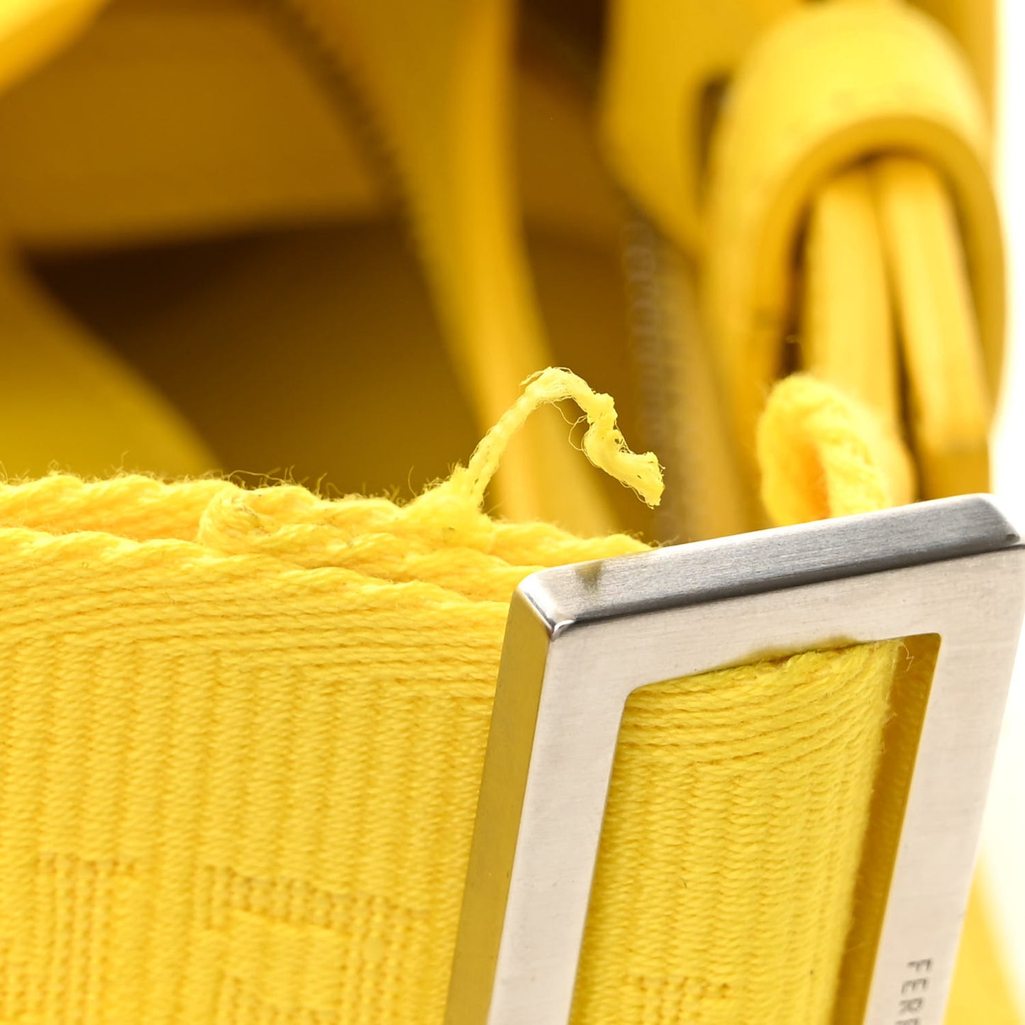Calfskin Large Star Tote Yellow