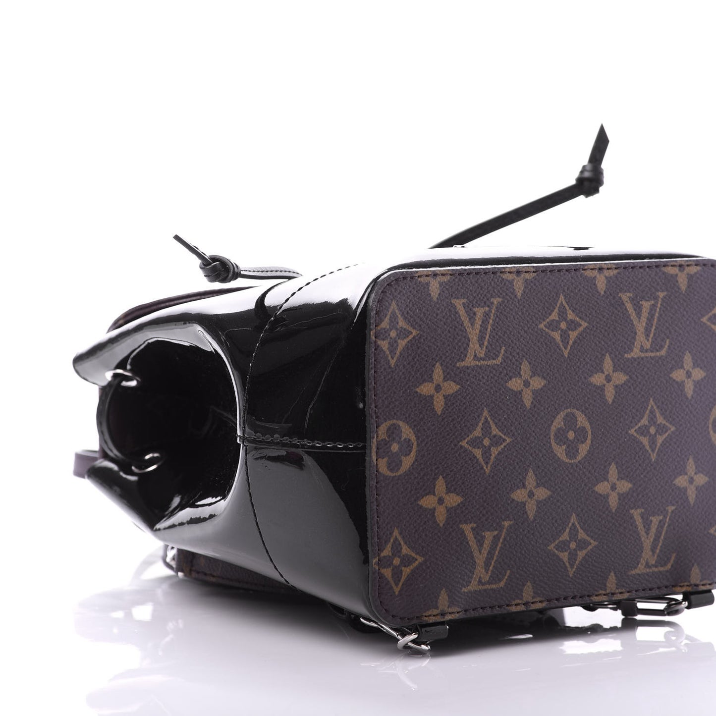Patent Monogram Hot Springs Backpack Black