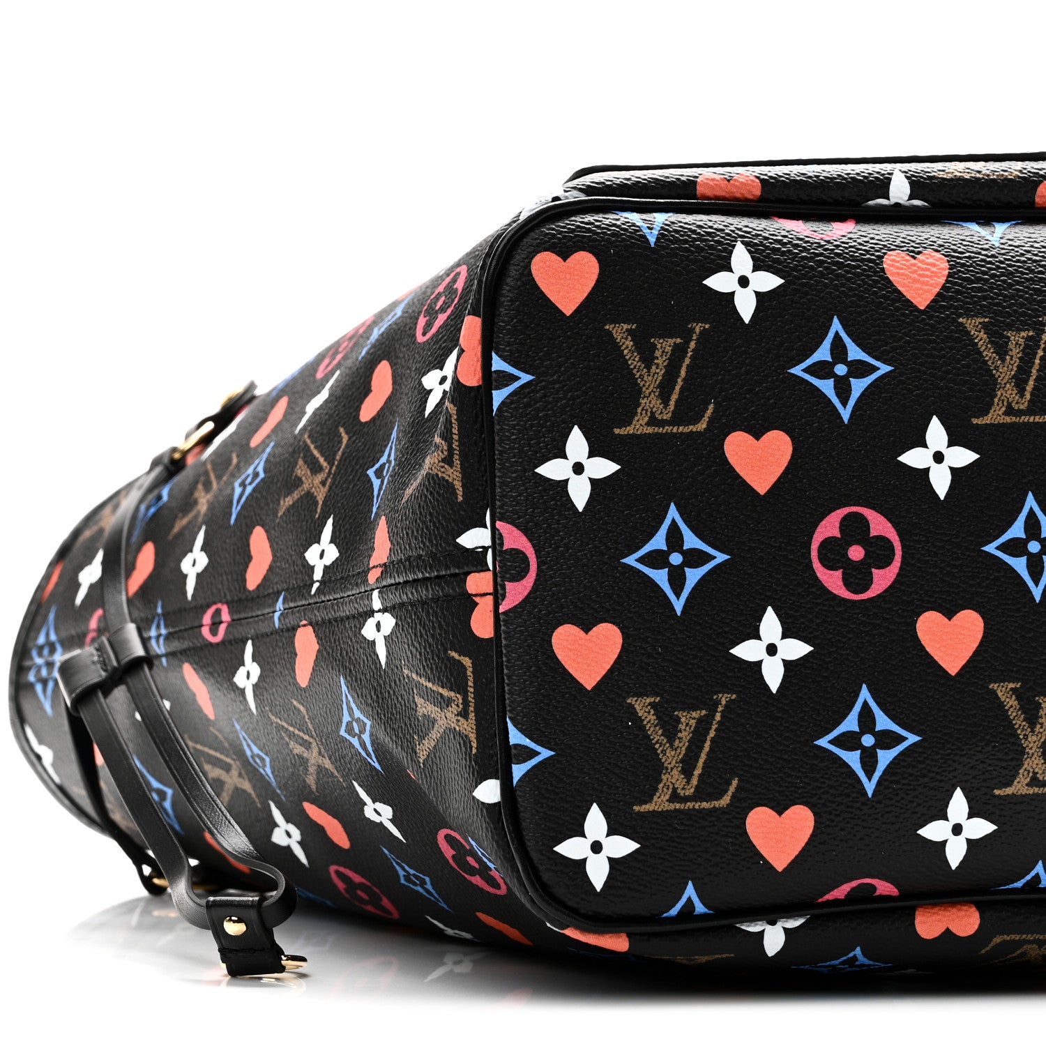 Louis Vuitton Game On Neverfull MM Black 8 of 9