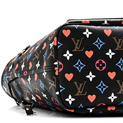 Louis Vuitton Game On Neverfull MM Black 8 of 9