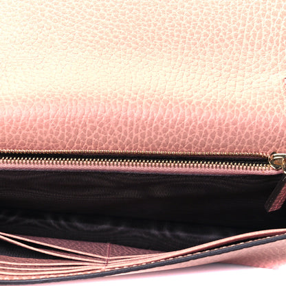 Gucci Dollar Calfskin Medium Betty Chain Wallet Soft Pink 5 of 8
