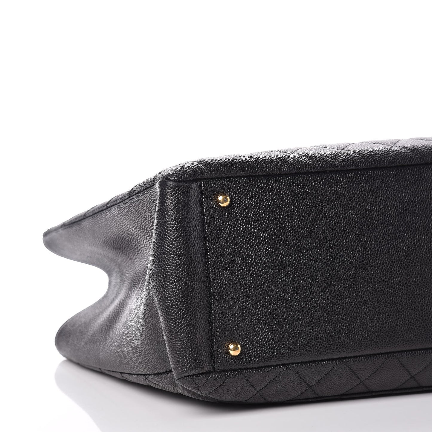 Caviar Quilted XL Grand Shopping Tote GST Black