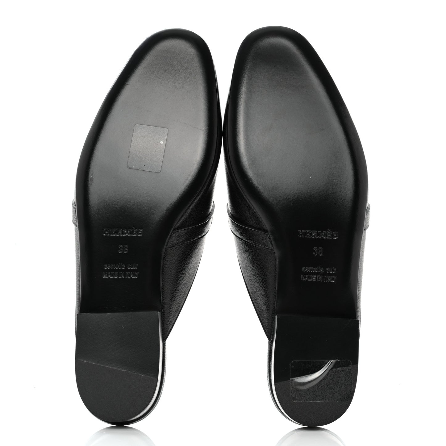 Goatskin Oz Mules 38 Black