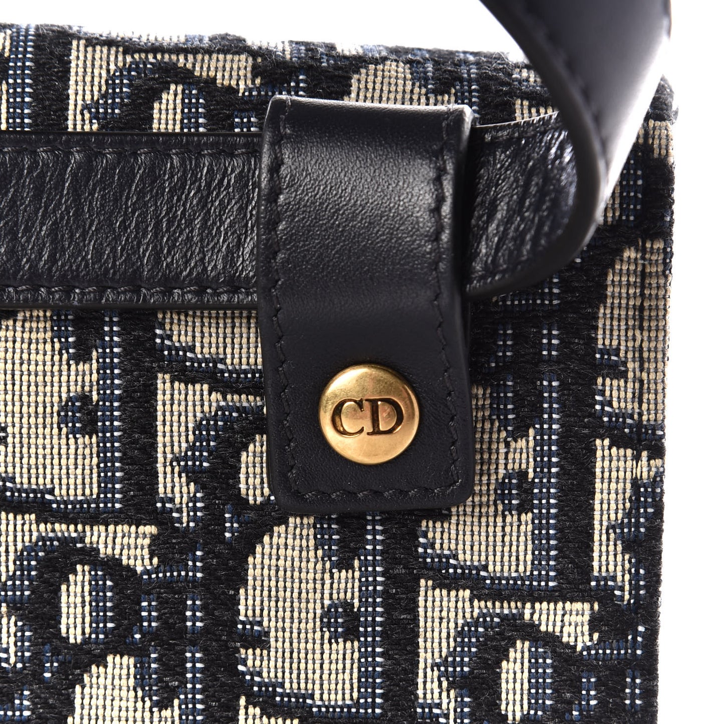 Oblique Saddle Belt Bag Blue