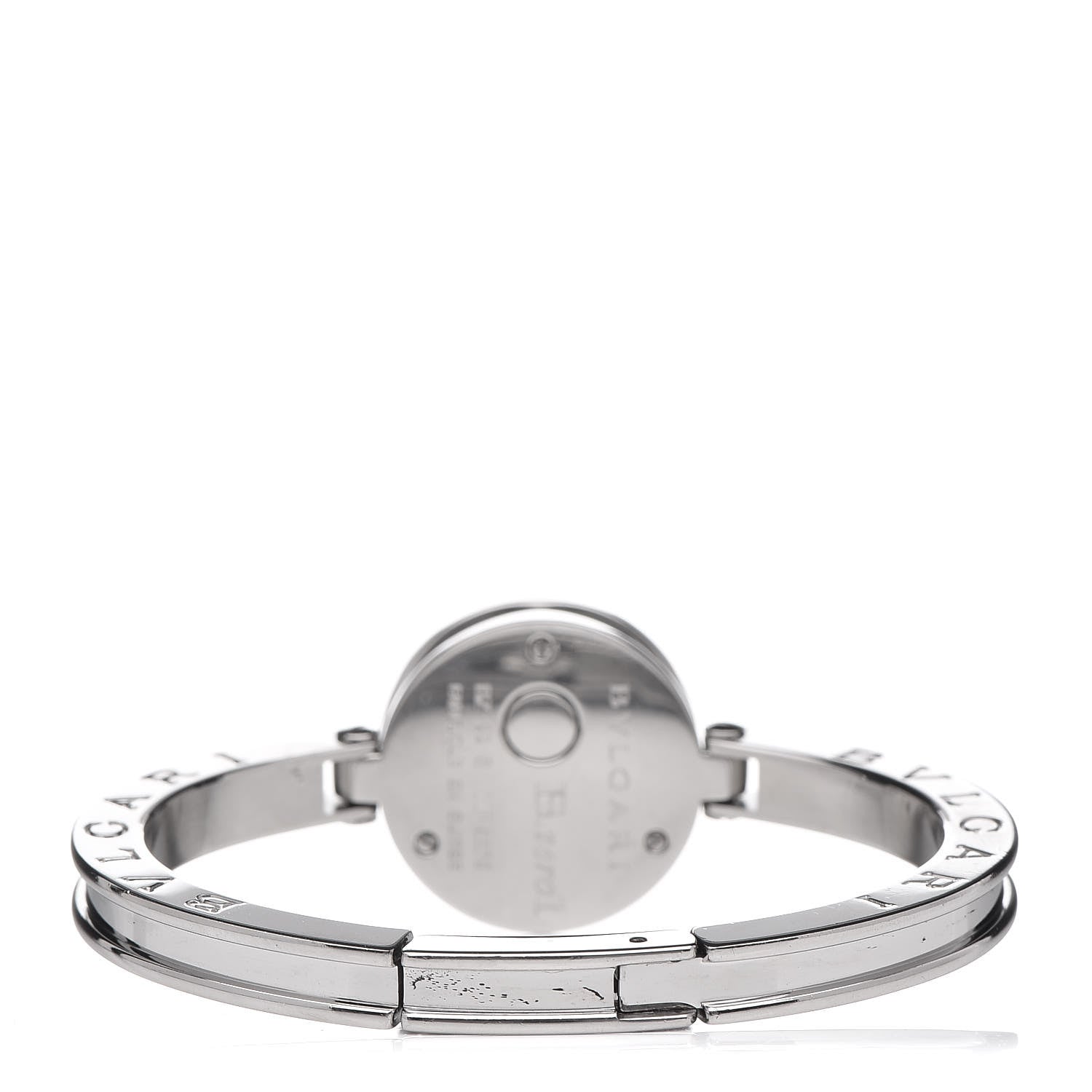 Bulgari Stainless Steel Diamond 22mm B.Zero1 Quartz Watch Black 6 of 9