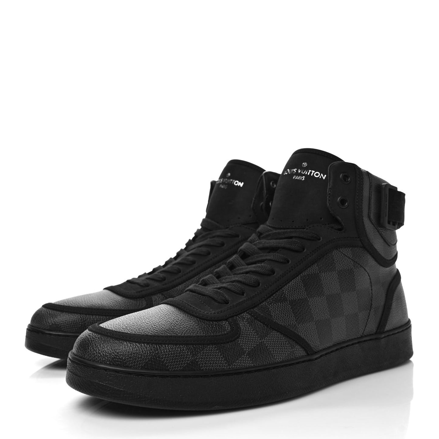 Damier Graphite Rivoli High Top Sneakers 9.5