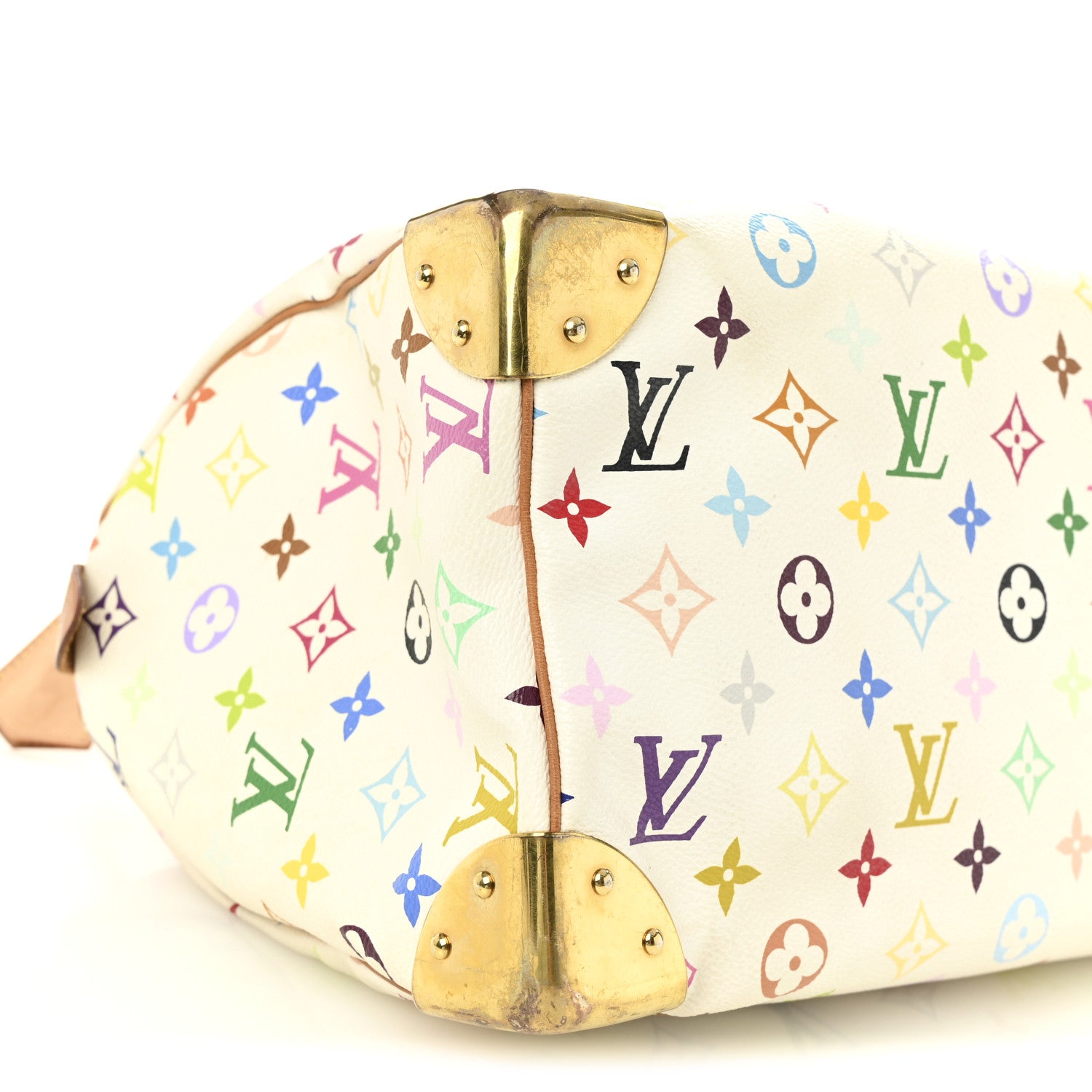 Louis Vuitton Monogram Multicolor Speedy 30 White 7 of 10