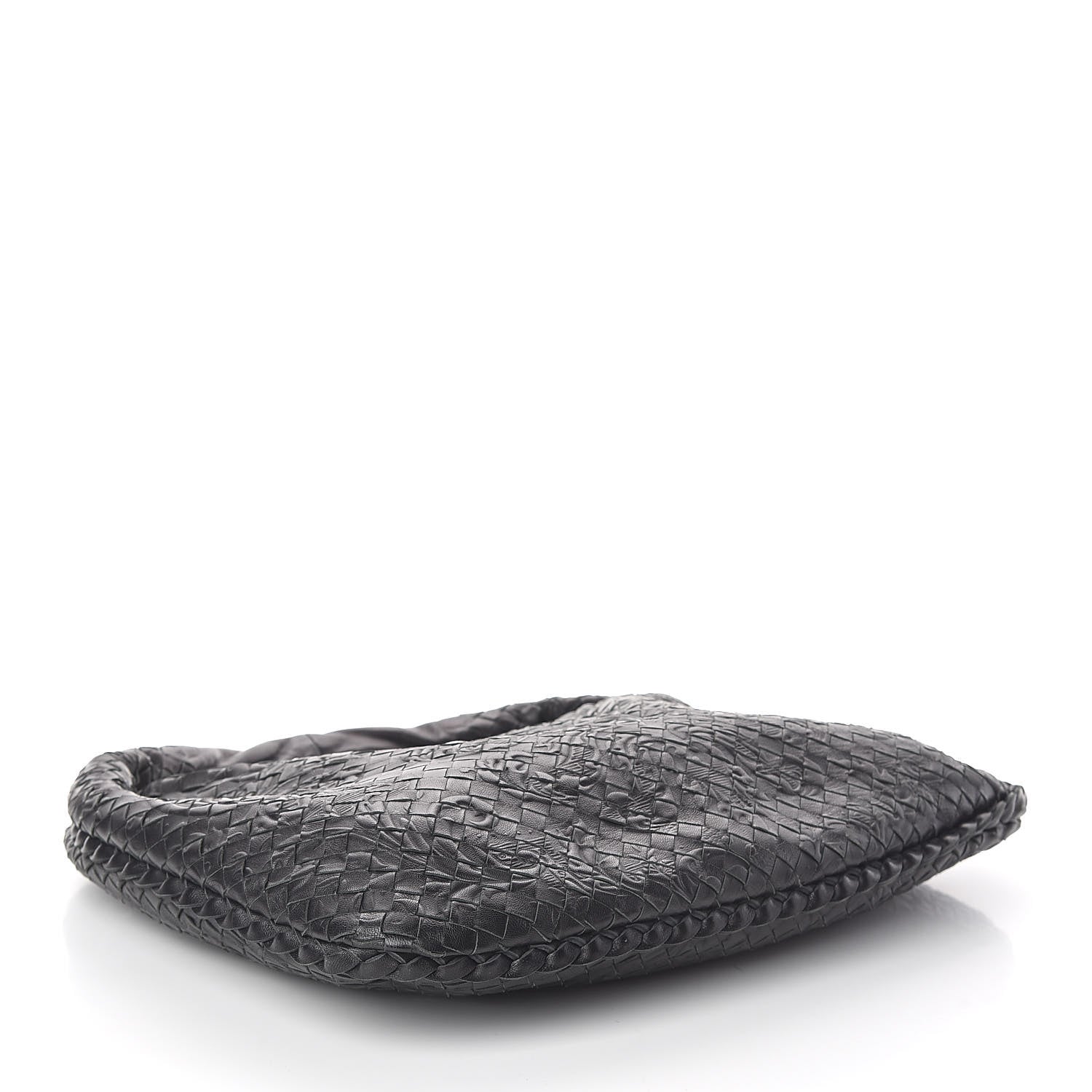 Bottega Veneta Nappa Intrecciato Embossed Medium Veneta Hobo Black 4 of 9