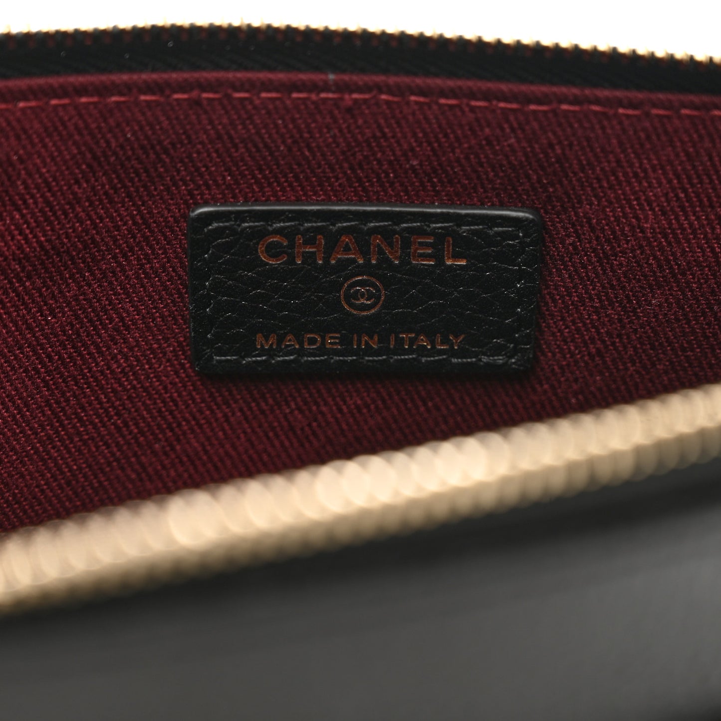Grained Calfskin Neo Executive Cosmetic Case Black
