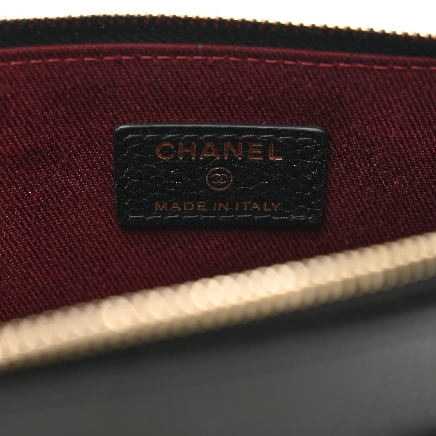 Chanel Grained Calfskin Neo Executive Cosmetic Case Black 6 of 7