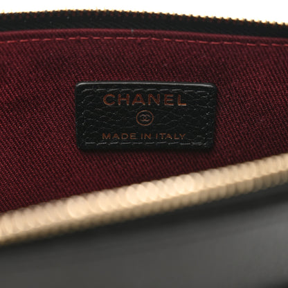 Chanel Grained Calfskin Neo Executive Cosmetic Case Black 6 of 7