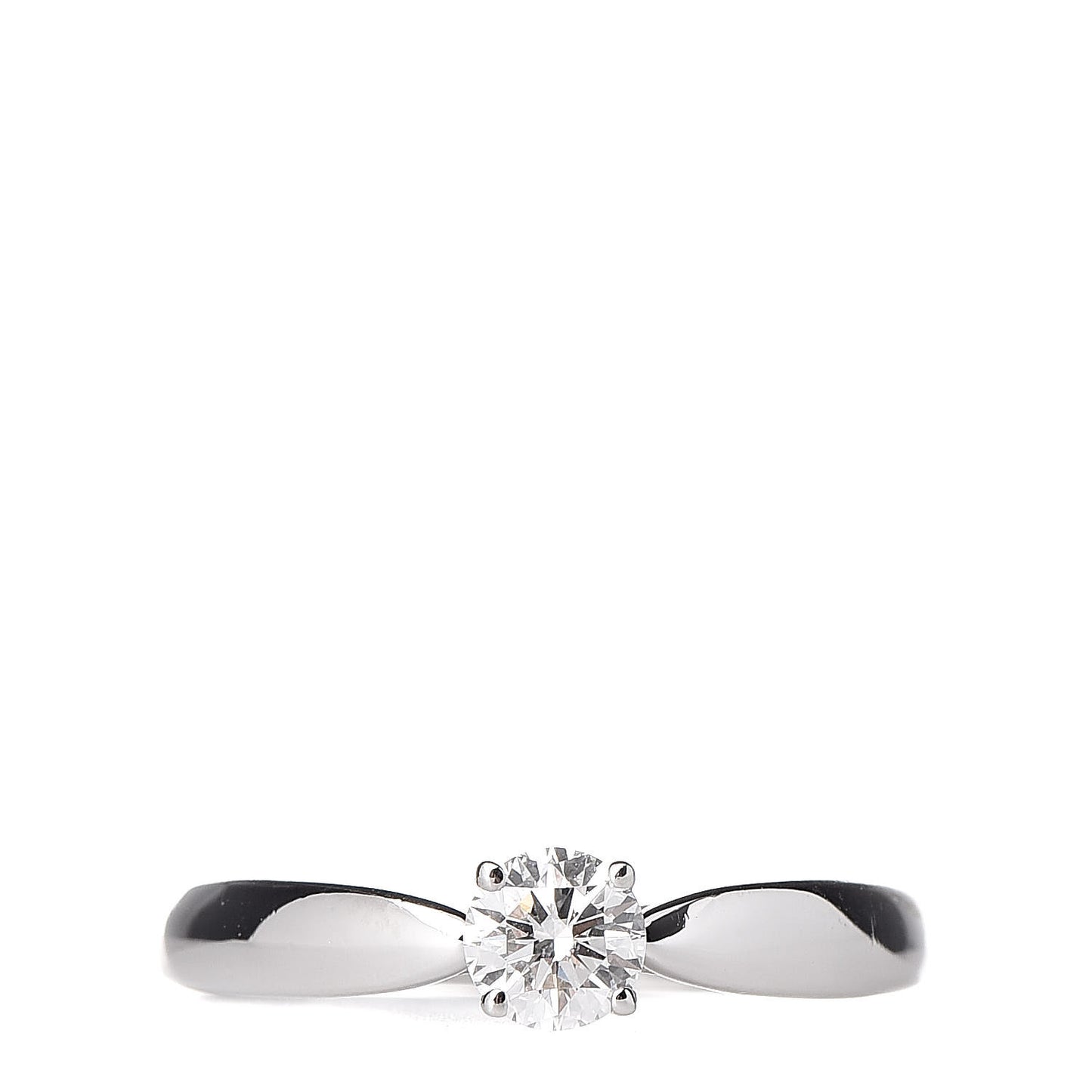 Platinum Diamond .23ct Harmony Solitaire Engagement Ring 46 3.75