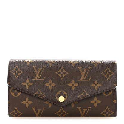 Louis Vuitton Monogram Sarah Wallet NM Fuchsia 1 of 6