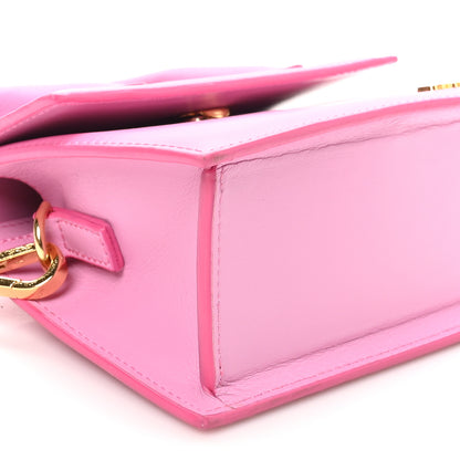 Jacquemus Smooth Calfskin Le Chiquito Noeud Gradient Pink 8 of 9