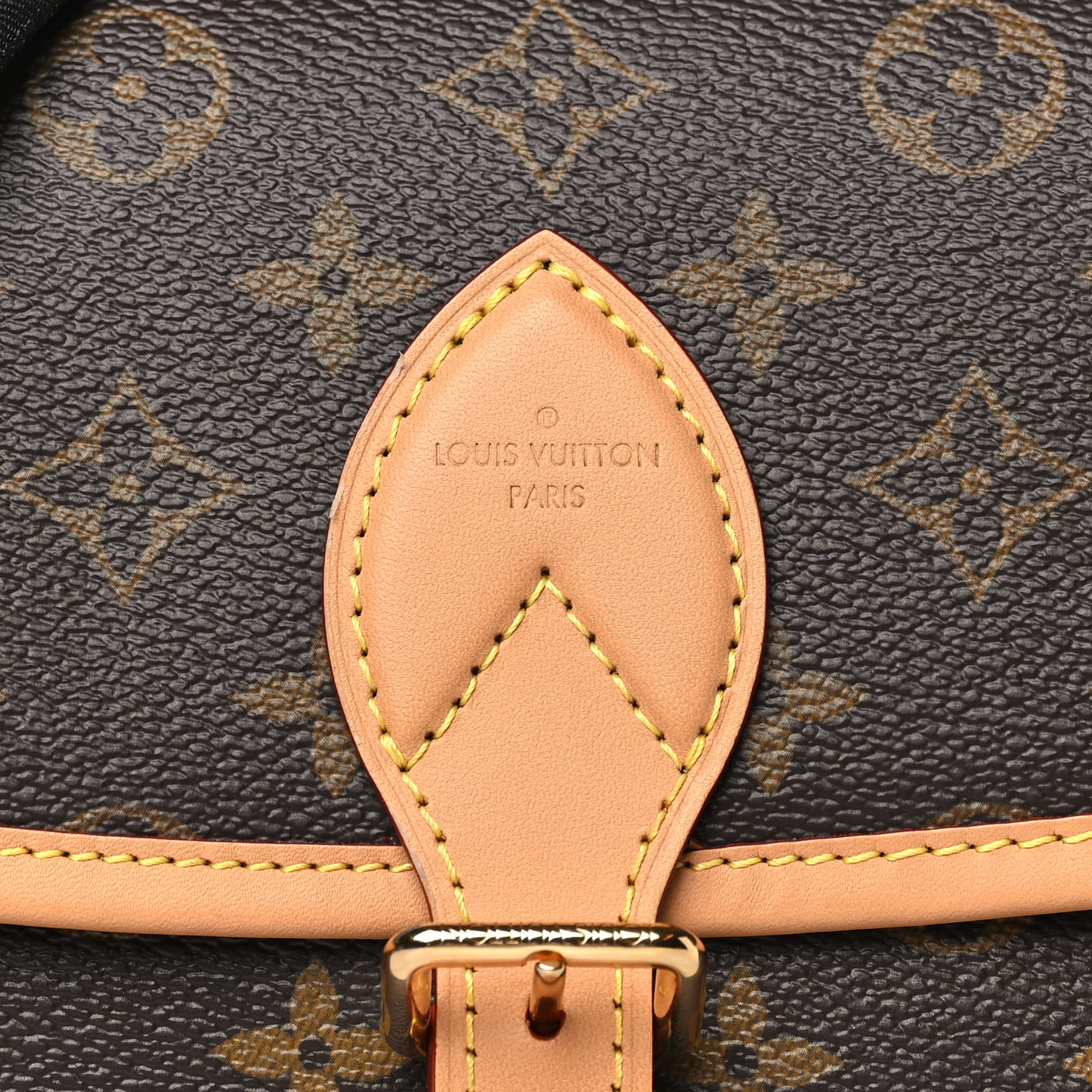 LOUIS VUITTON Monogram Diane Black