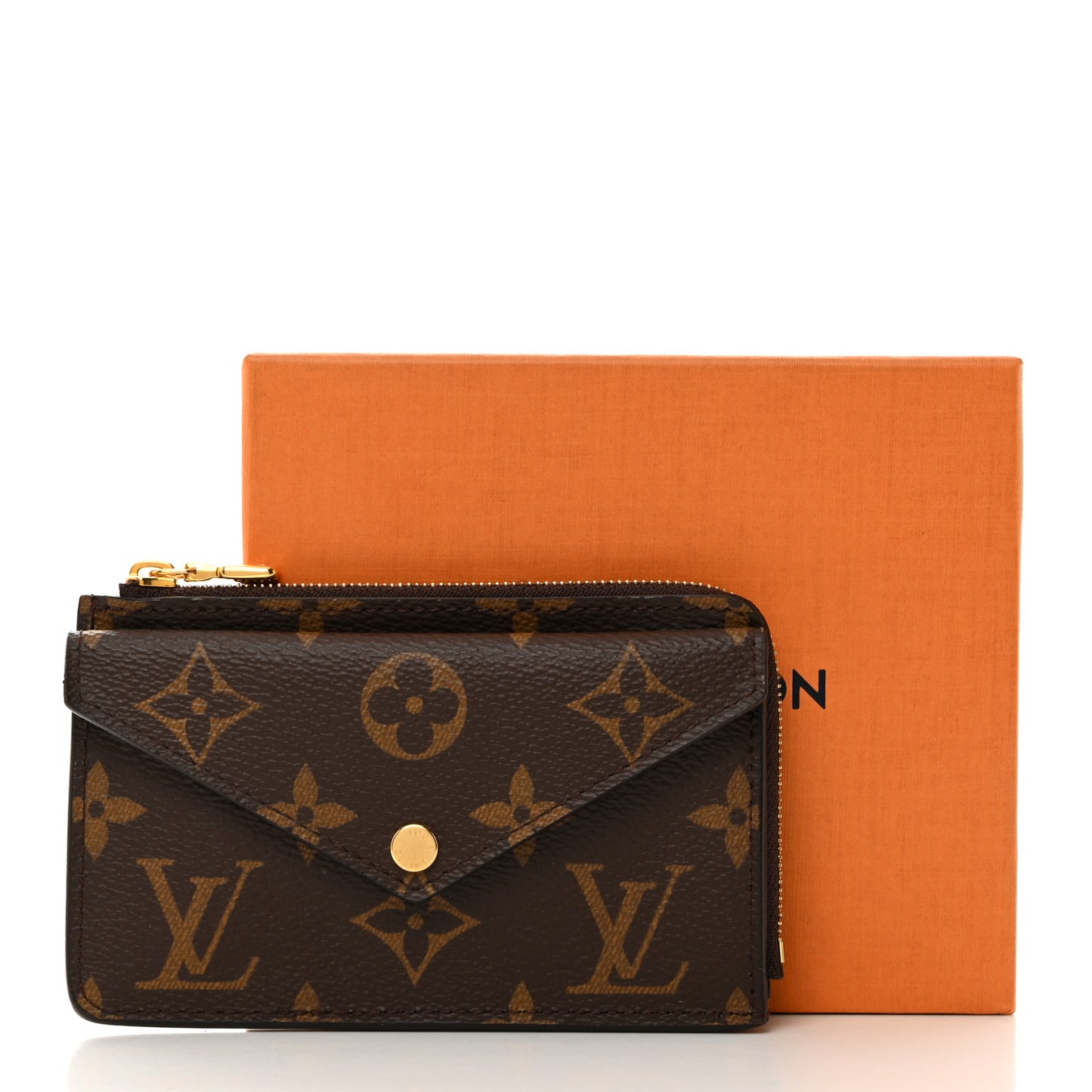 Monogram Recto Verso Card Holder Black