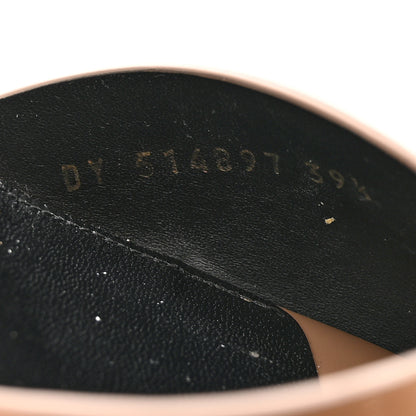 Saint Laurent Vitello Vernice Tribute 105 Sandals 39.5 Soft Nude 8 of 12