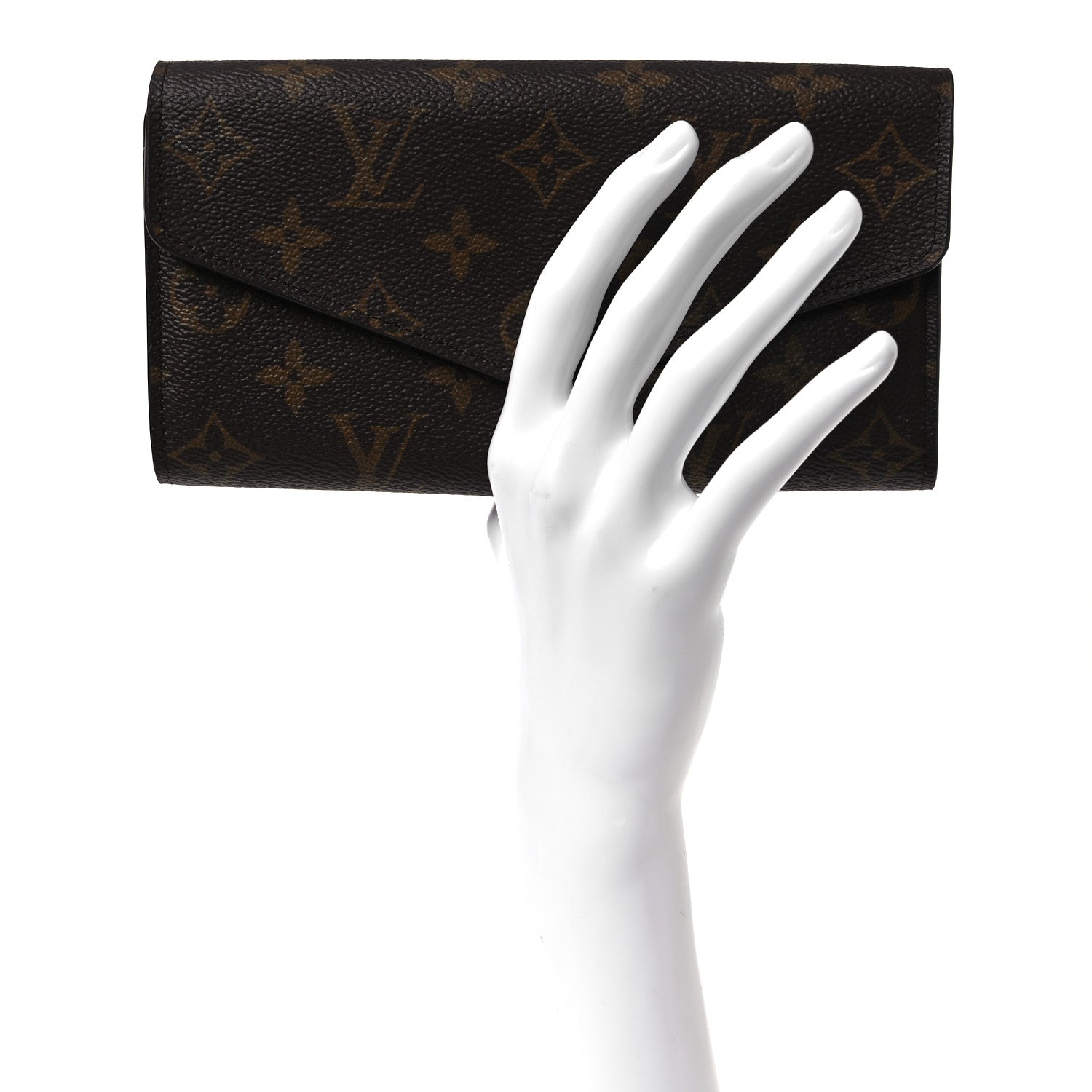 Louis Vuitton Monogram Sarah Wallet NM 2 of 9