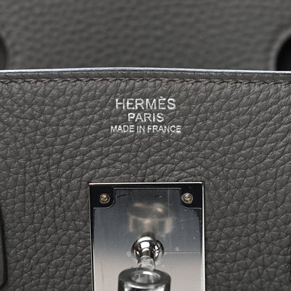 Hermes Togo Birkin 30 Etain 5 of 10