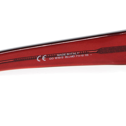 Gucci Studded Sunglasses 1819/S Red 4 of 5