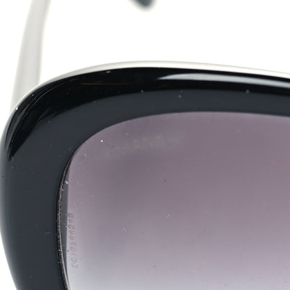 Chanel Signature Oval Sunglasses 5312 Black 7 of 9