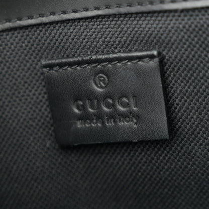 Gucci GG Supreme Monogram Web Slim Belt Bag Black Grey 6 of 10