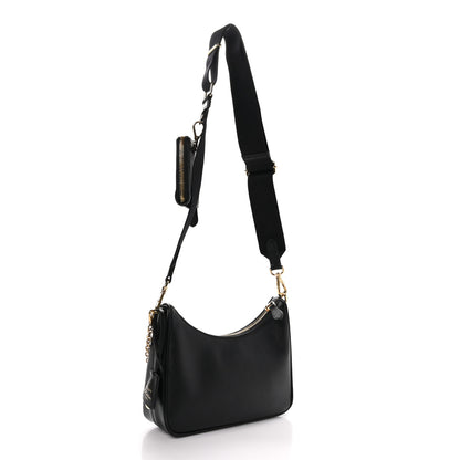 Prada Saffiano Lux Re-Edition 2005 Shoulder Bag Black 3 of 9