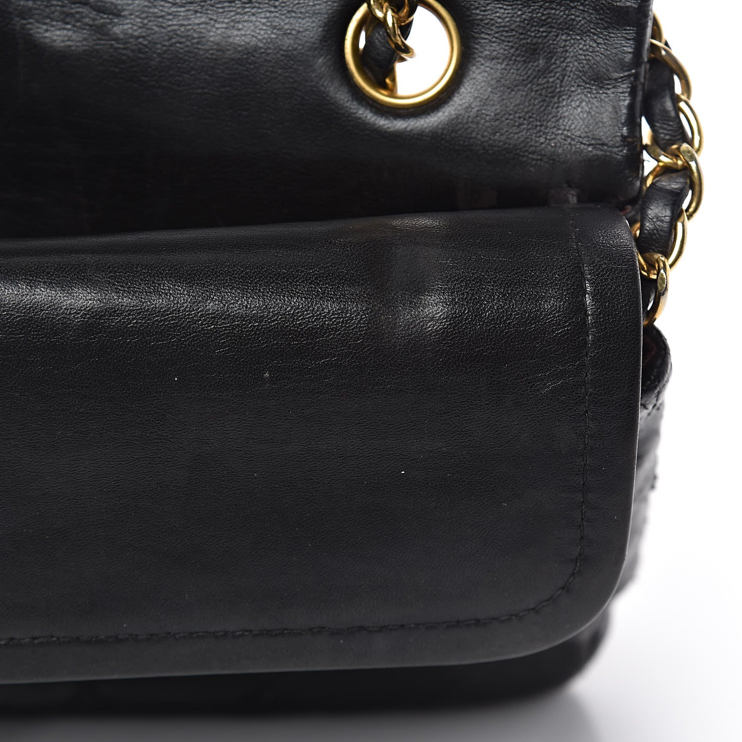 Chanel Lambskin Medium Single Flap Black 16 of 28