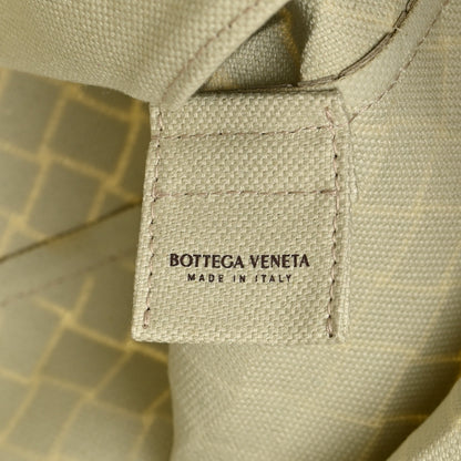 Bottega Veneta Intreccio Rubber East West Tote White 6 of 12