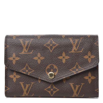Louis Vuitton Monogram Sarah Compact Wallet 1 of 8